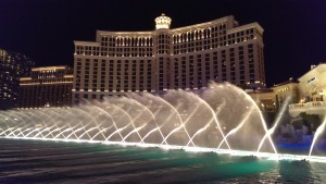 Water show at the Bellagio