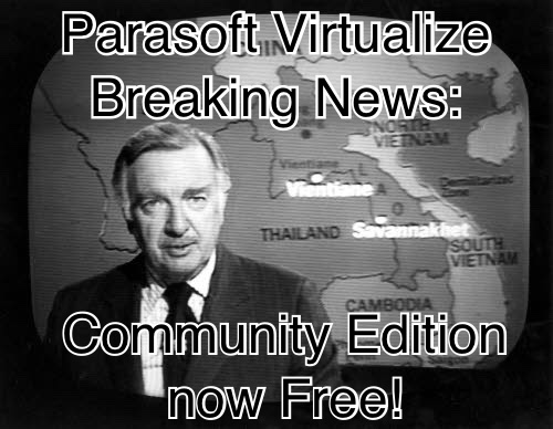 Newscaster announces free Parasoft Virtualize
